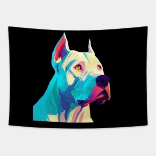 Dogo Argentino Pop Art - Dog Lover Gifts Tapestry