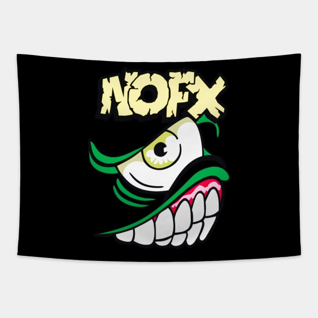 NOFX SMILE Tapestry by PMD Store