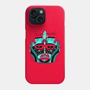 Turqred African Mask No 8 Phone Case