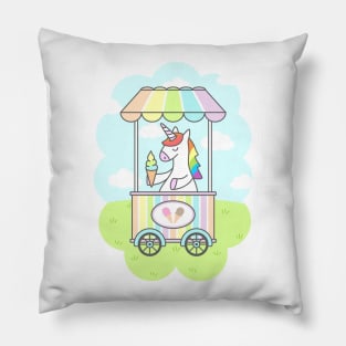 Unicorn Ice Cream Pillow