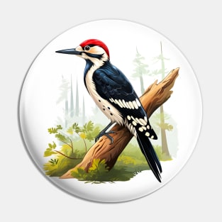 Woodpecker Pin