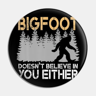 Bigfoot Sasquatch Father Day Bigfoot Pin