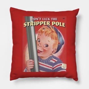 stripper pole Pillow