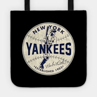 Babe Ruth Yankees by  Buck Tee Tote