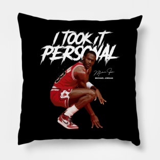 Michael Jordan I Took It Personal Pillow