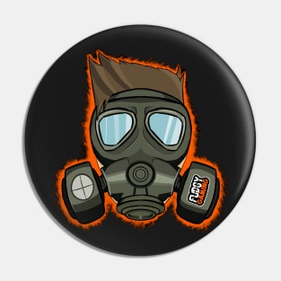 The Deadzone Survivor - Gas Mask Design Pin
