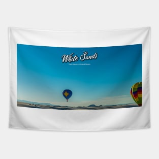 White Sands Hot Air Balloon Invitational Tapestry