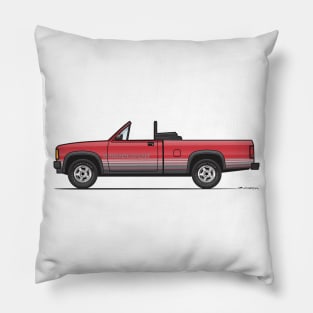 red dakota Pillow