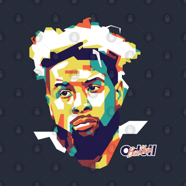 Odell Beckham WPAP Style by pentaShop