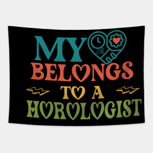 My heart belongs to a Horologist Tapestry