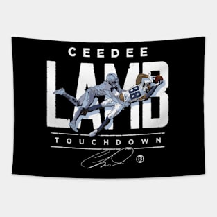 Ceedee Lamb Dallas Touchdown Catch Tapestry