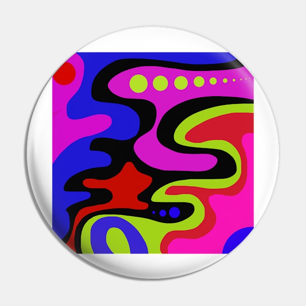 Abstract primary colors II Pin by CreaKat