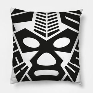 El Luchador Audio Original Black Logo Pillow