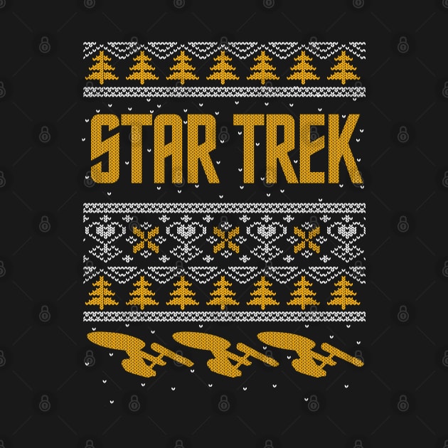 STAR TREK - Ugly Christmas sweater by ROBZILLA