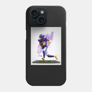 Justin Jefferson Minnesota Sports Art Phone Case