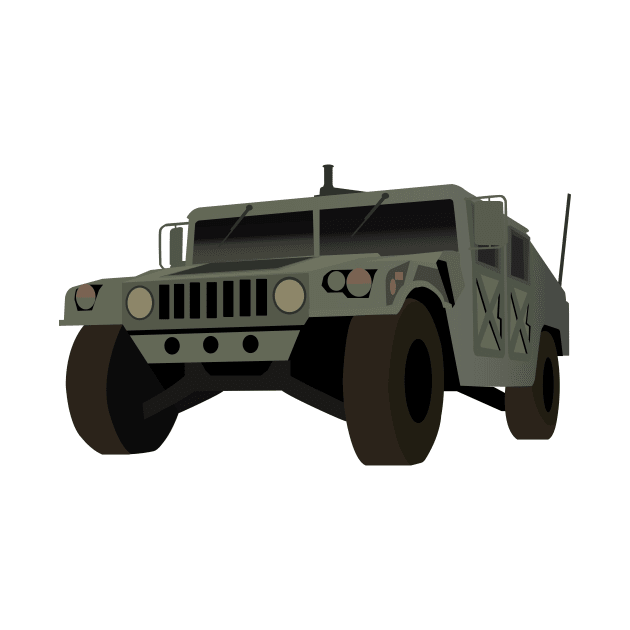 American Army Military Truck by NorseTech