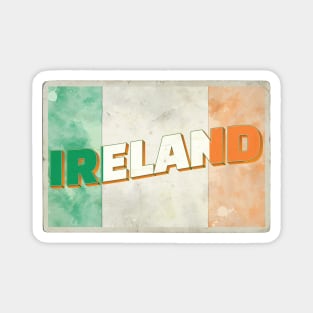 Ireland Vintage style retro souvenir Magnet