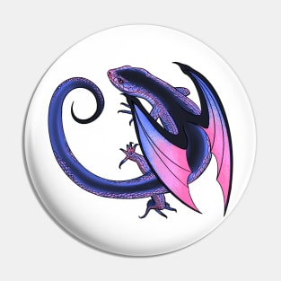 Omnisexual Pride Dragon Pin