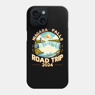 Niagara Falls Road Trip 2024 Summer Vacation Family Trip Phone Case