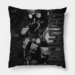 Bloodhound BW Pillow