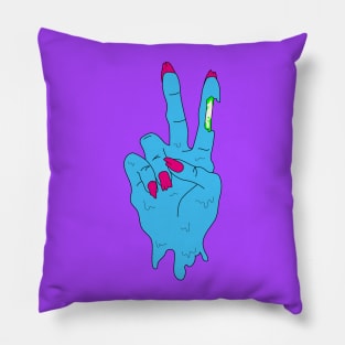 Rest In Peace-Sign Acid Pillow