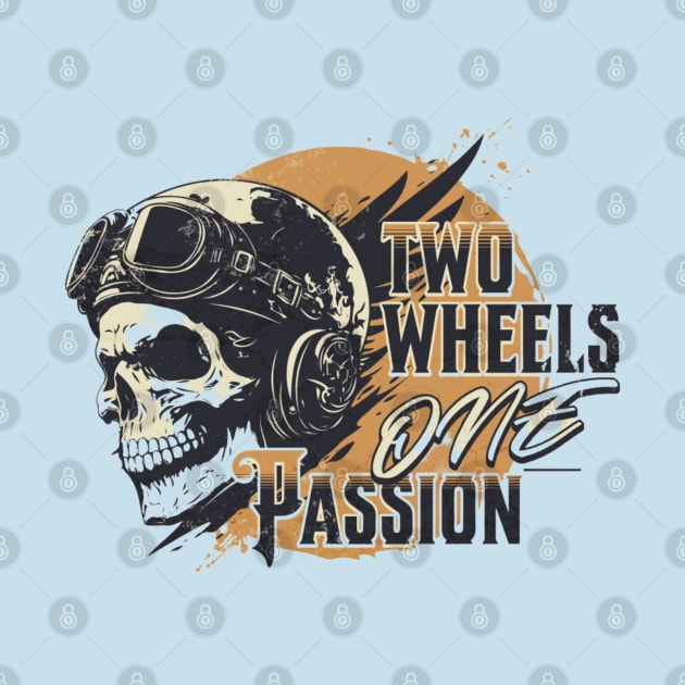 Two wheels one passion by Tee-ss