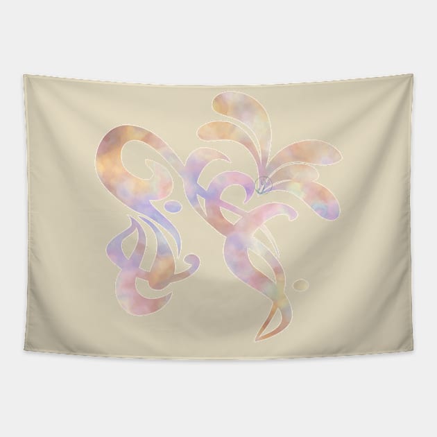 A blossom design Tapestry by JuditangeloZK