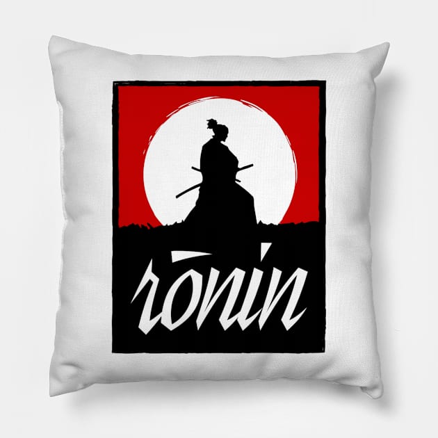 RONIN Pillow by Rules of the mind