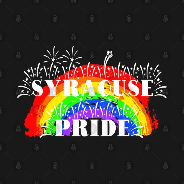 Syracuse Gay Pride Rainbow by tropicalteesshop