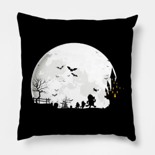 walk in the night Pillow