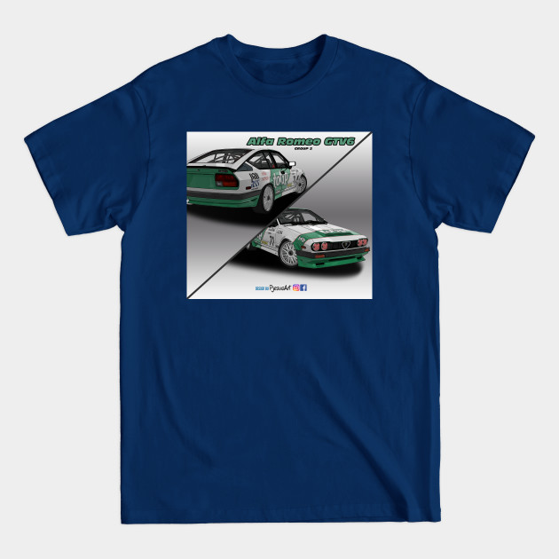 Disover Alfa Romeo GTV6 Group 2 - Alfa Romeo - T-Shirt