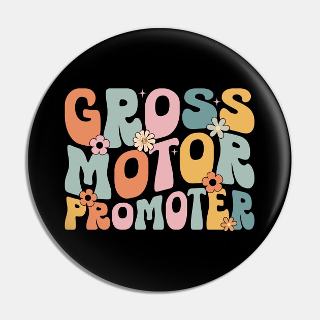 Retro gross motor promoter pediatric physical therapy ot pt Gift Pin by Nisrine