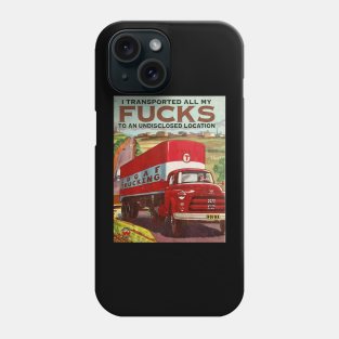 don't give a fuck Phone Case