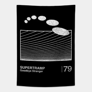 Supertramp / Minimal Graphic Design Tribute Tapestry