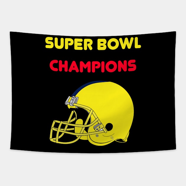 Super Bowl Tapestry by awesomeshirts