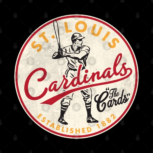 Old Style St. Louis Cardinals by Buck Tee by Buck Tee