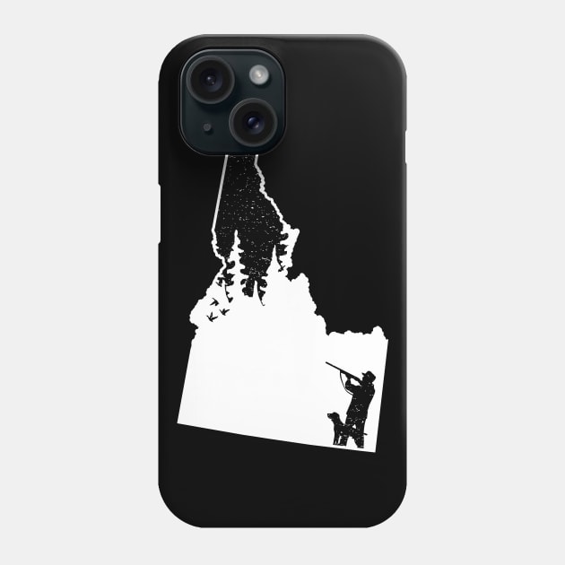 Idaho Duck Hunting Waterfowl Phone Case by Tesszero