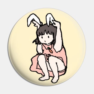 Inaba tewi poorly drawn Pin