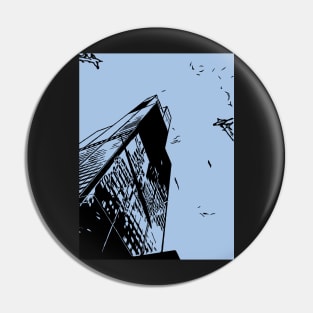 Pop-Art Style Architecture Pin