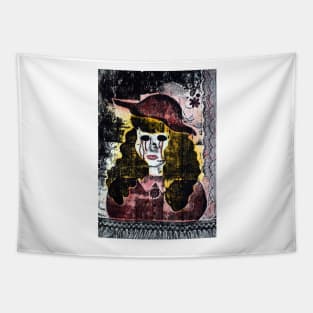 Helena Antique Doll Tapestry