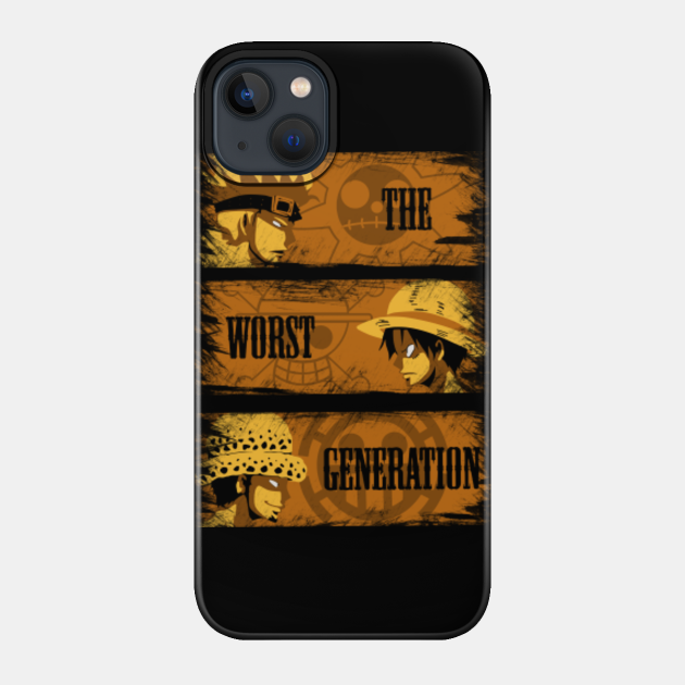 One Piece Supernova The Worst Generation - One Piece Anime - Phone Case