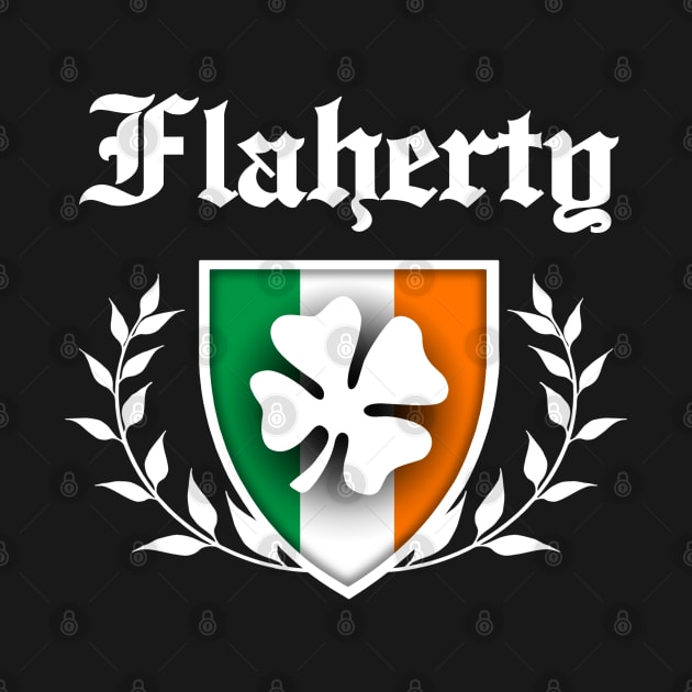 Flaherty Shamrock Crest by robotface