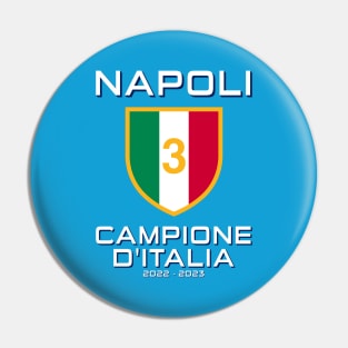 Napoli Campione d'Italia 2023 Pin