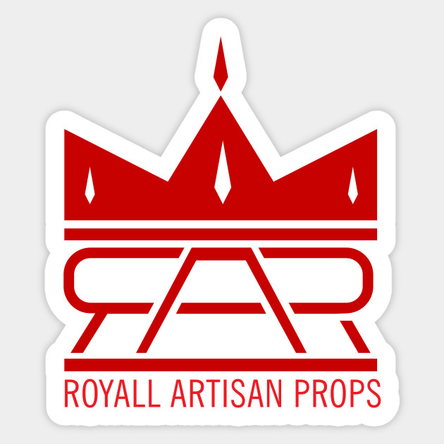 Royall Artisan Props Logo Royall Artisan Props Logo Sticker