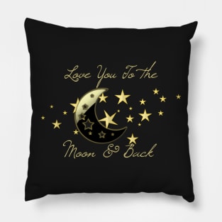 Love You To The Moon Pillow