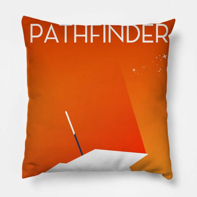 Pathfinder Mars Rover Pillow by nickemporium1