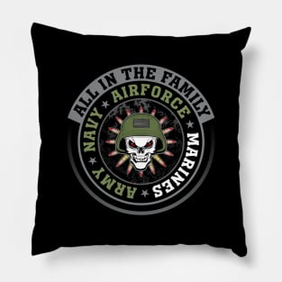 ALL IN THE FAMILY MARINES Pillow