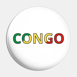 Drapeau Congo Pin