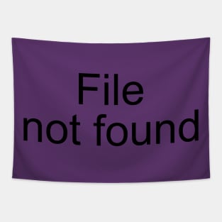 File Not Found Tapestry