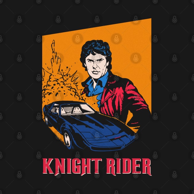 Knight Rider - Michael Knight - Kitt Supercar by Vector-Planet